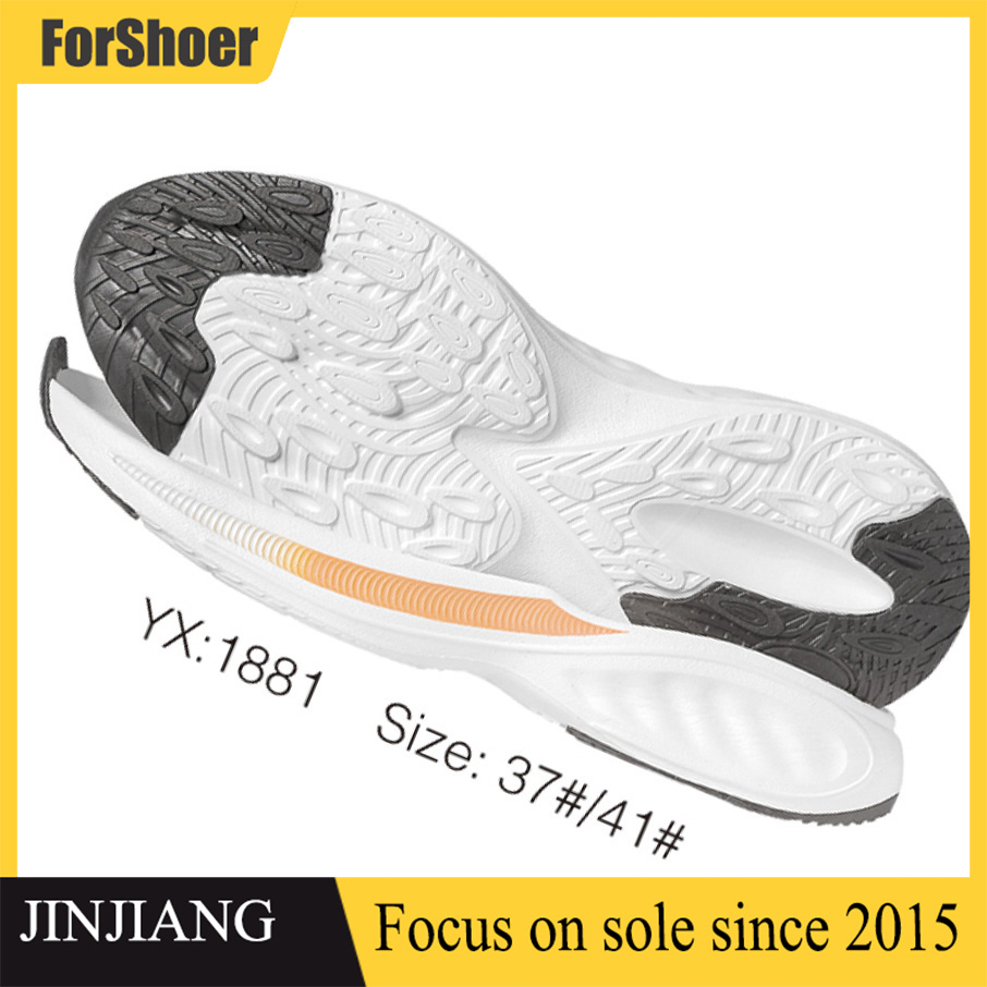 Good Quality Factory New Sole for Sport Shoes EVA Outsole Thick RUBBER Outsole For Men Women