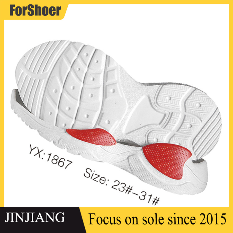 Custom Breathable Lightweight Comfortable Rubber Breathable Sports EVA RB Shoes Outsole