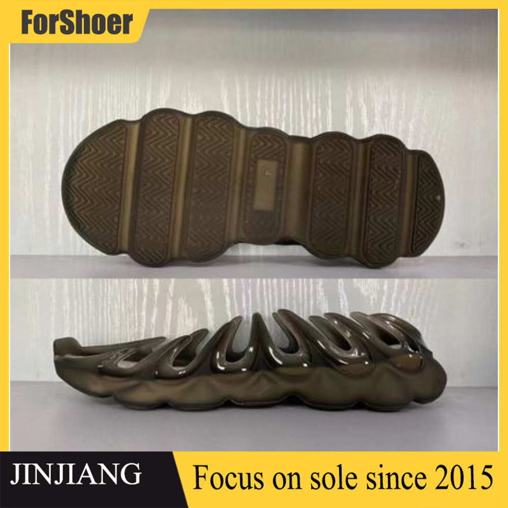 Soft Lightweight Shoe Sole Double Color TPU Soles Wear Resistant Rubber Outsole