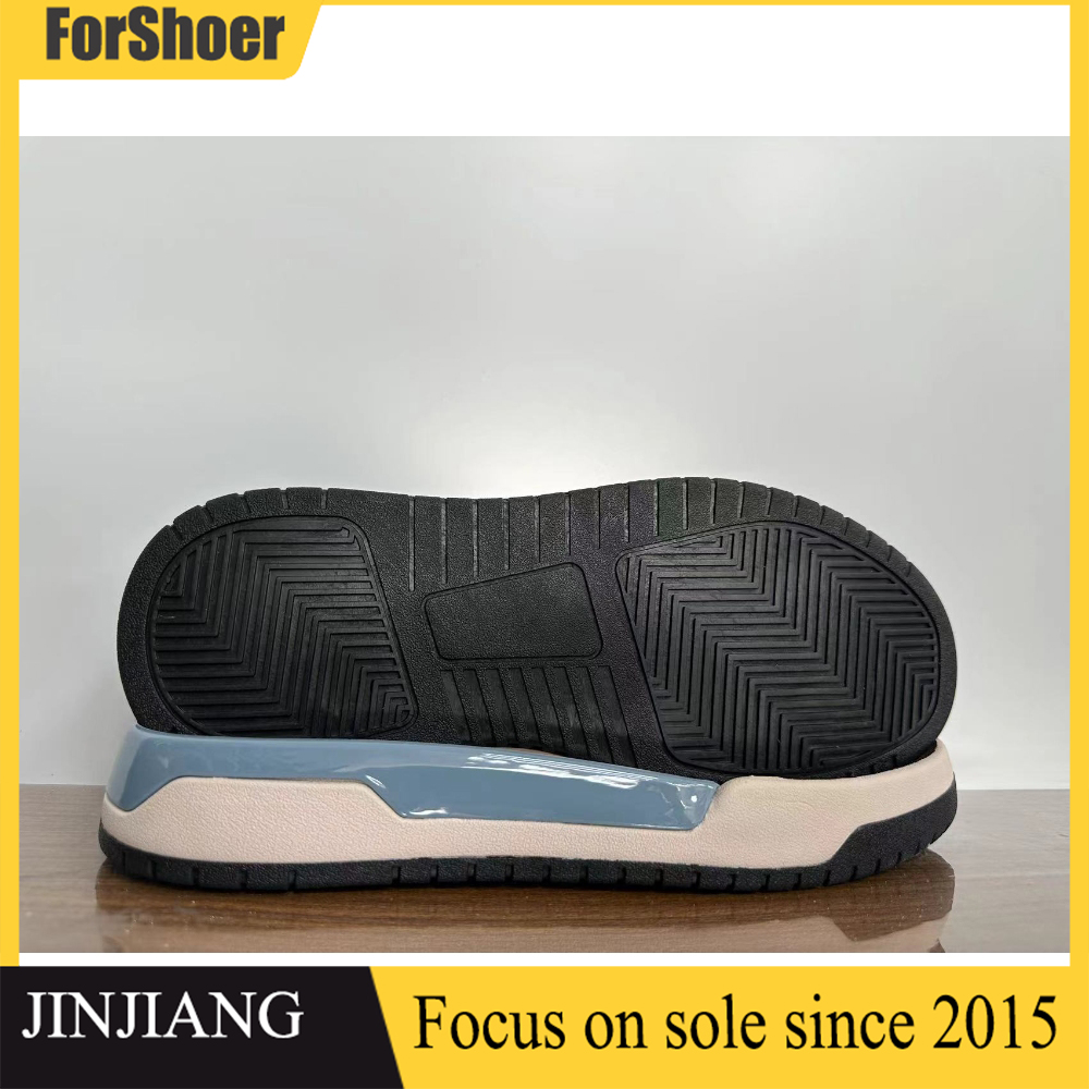Wholesale Anti Skid Skateboard Men Rubber Sneaker Outsole