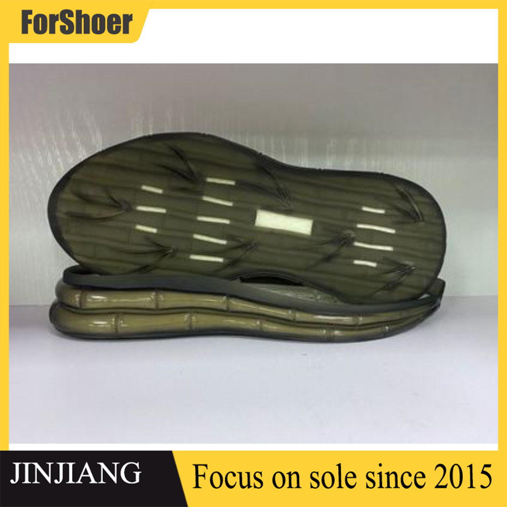 New Style Colorful TPU Black Zapatos Shoes Sole
