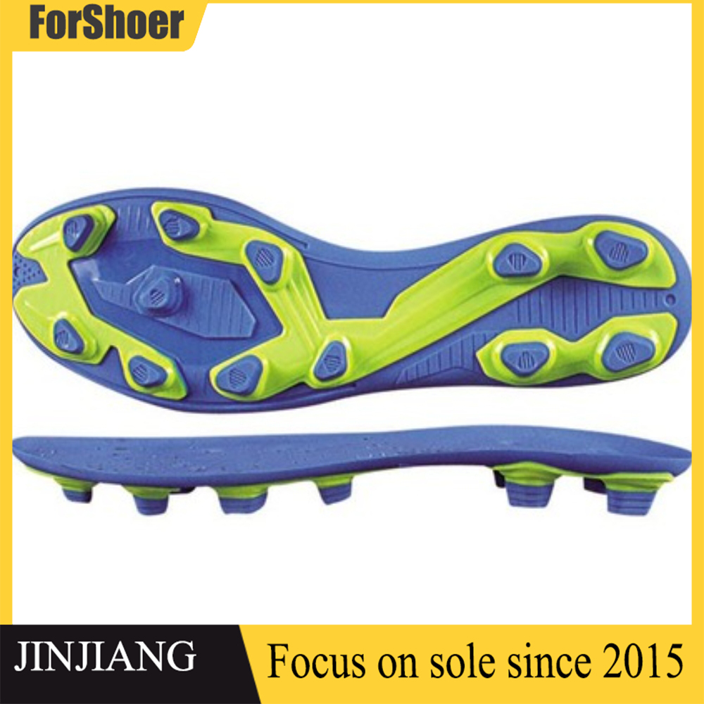 TPU Soccer Sole Rubber Non-Slip Sports Turf Futsal Outdoor Soccer Shoes Sole