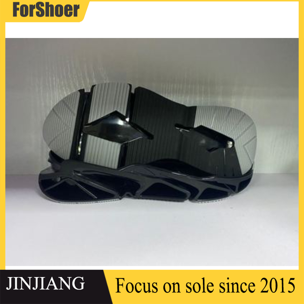 Wholesale Blade Point Men jogging Soles,Soft Air Cushion Transparent Sole