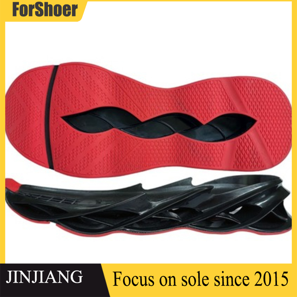TPU Men'S Sneaker With Transparent Blade Air Sole