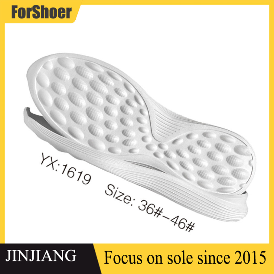 Hot Selling Walking Style Jogger Shoes Sole Design Casual Shoe Sole Luxury Thick EVA Shoe Sole