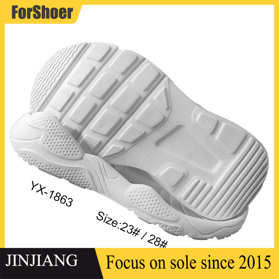 New Design Fashion Men's Sneakers Outsole Kid EVA Outsole Sneakers Sole Shoes