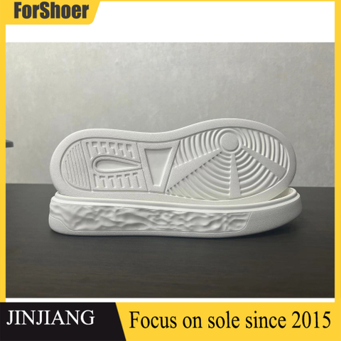 Rubber Fashion Sneaker Outsoles White Outdoor Running Shoes Soles