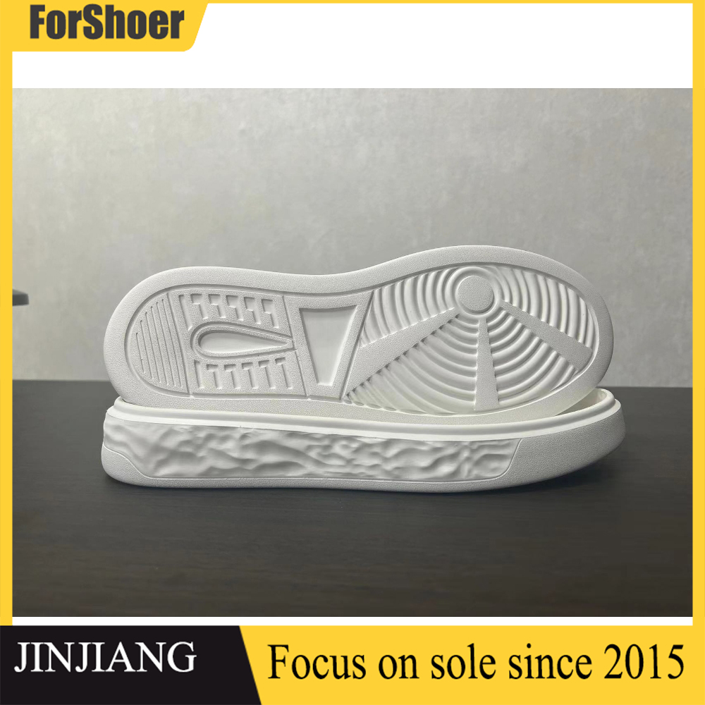 Rubber Fashion Sneaker Outsoles White Outdoor Running Shoes Soles