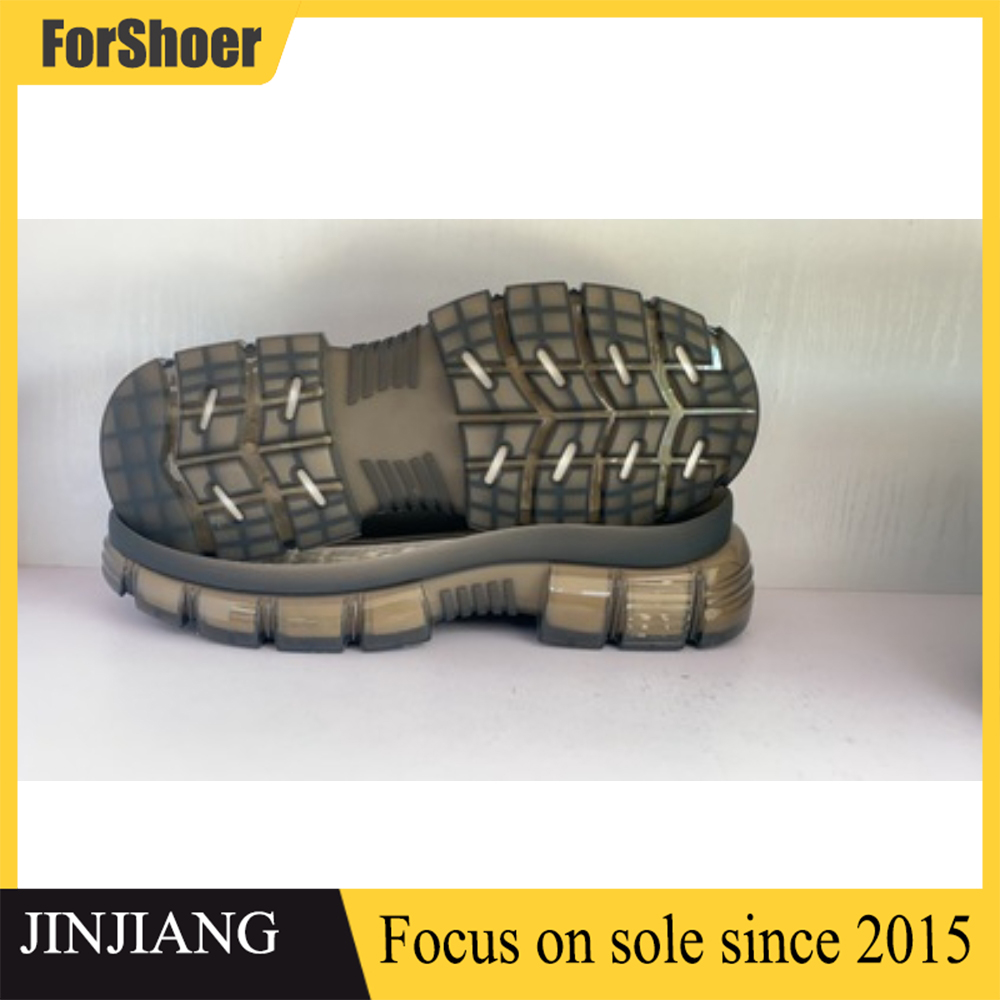 OEM Accept Jogging Sneakers Men EVA Black TPU Sole
