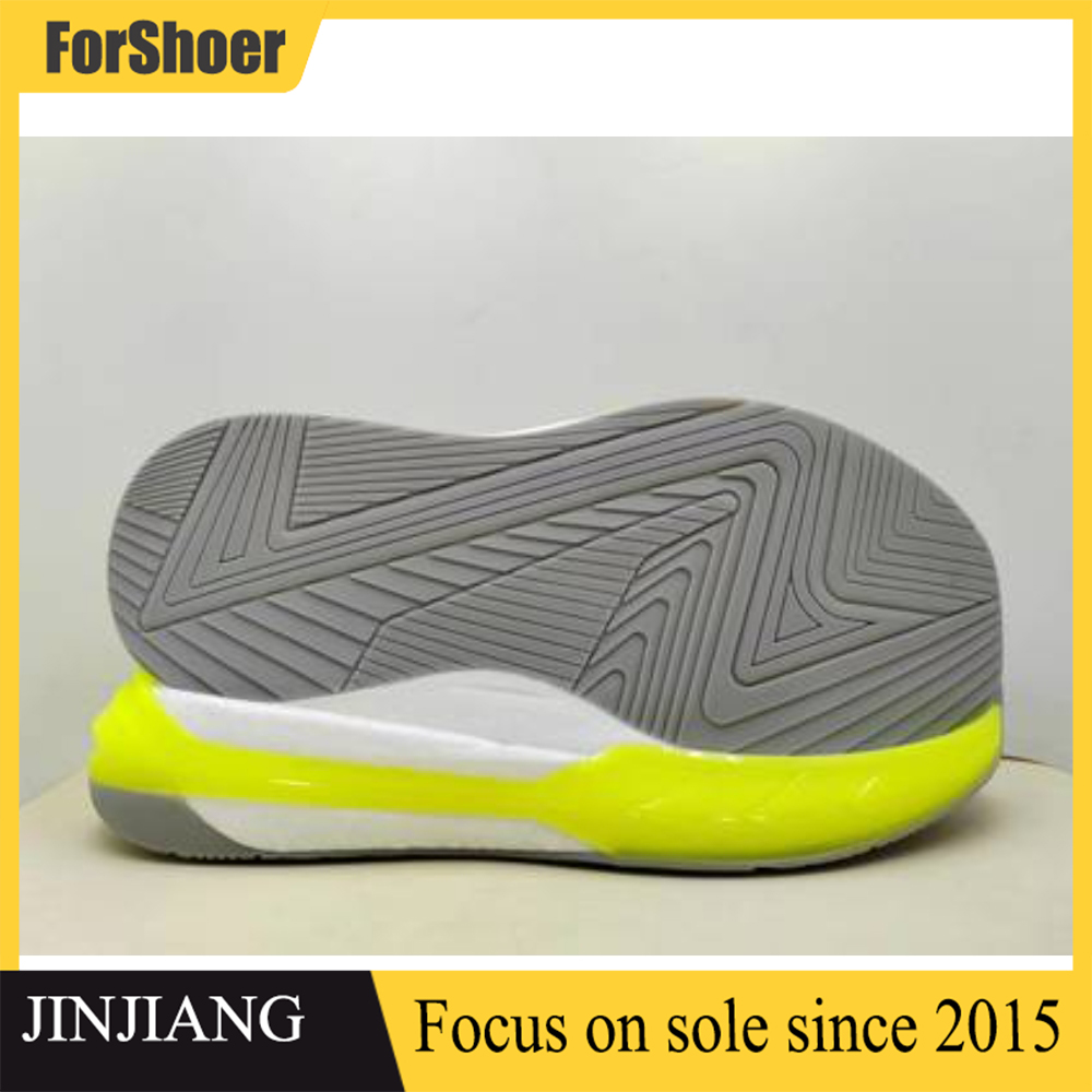  Men's Sports Shoes Sole Anti-slip Rubber Shoe Soles Shock Absorption Popcorn Soles