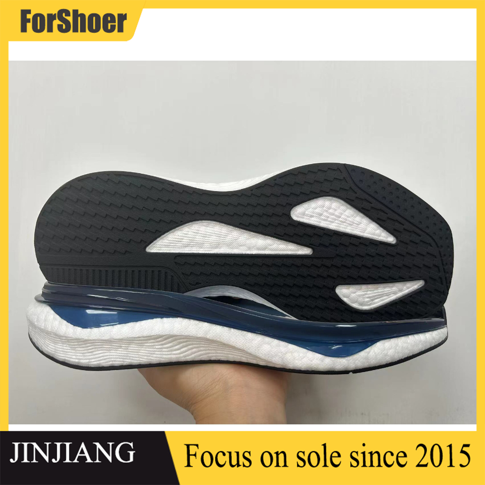 Luminous EVA TPU sole new fashion casual shoe sole popcorn shoe sole for man