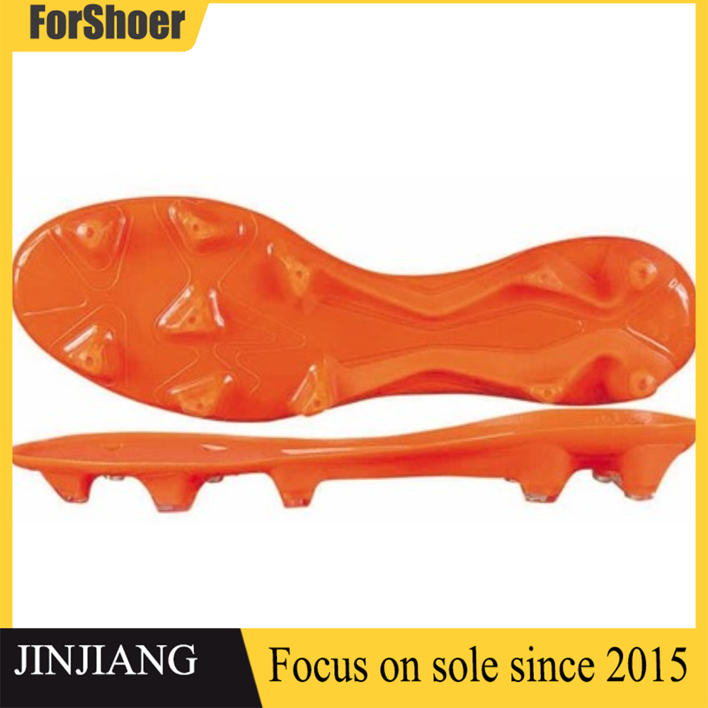 Football Shoe Sole Soft Material Unisex Soccer Training Shoes Rubber/TPU Outsole