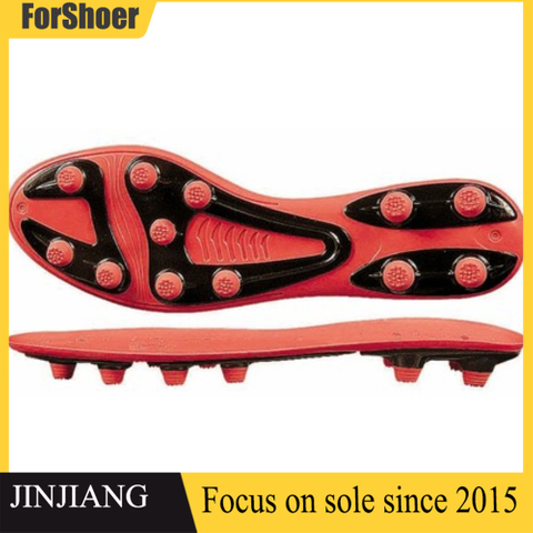 Wholesale Men′s and Women′s Leisure Professional Training Cleats Sole Custom Soccer Shoe Soles