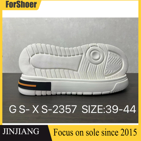 Factory Wholesale Rubber Fashion Sneaker Outsoles White Outdoor Running Shoes Soles