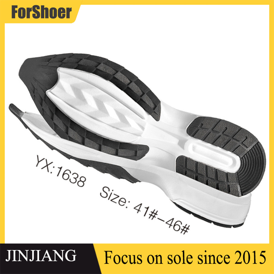 Good Quality Factory New Sole for Sport Shoes EVA Outsole Thick RUBBER Outsole For Men Women