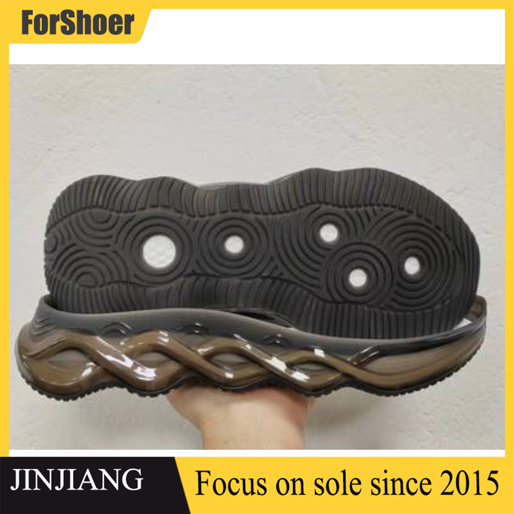 Wholesale Custom Anti Slip Wearable Wear Resistant Men's Sneakers Sole TPU Running Shoes Sneaker Sole