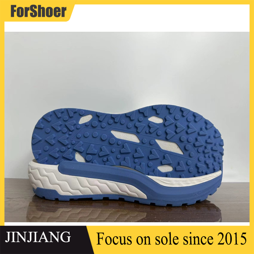 TPU Material for Wholesale High Elastic Men purple MD Foam Sole Shoes Outsole