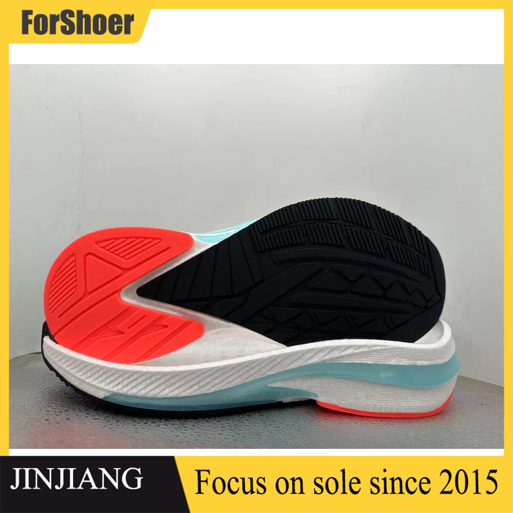 Sport Shoes Popcorn+TPU Blade Air Cushion Shock-Absorbing Sneaker Sole
