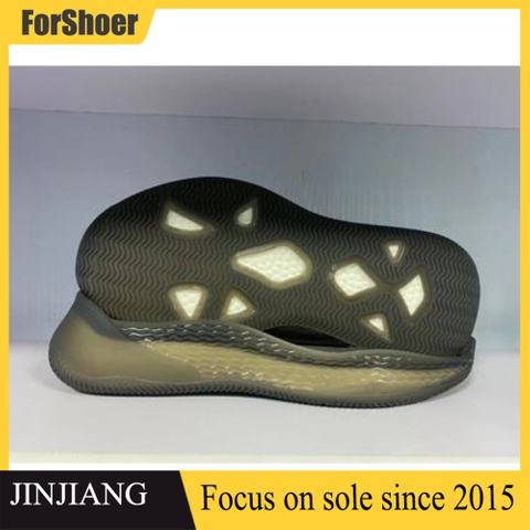 Fashion Men's Sports Shoes Sole Anti-slip ETPU Rubber Shoe Soles Shock Absorption Soles